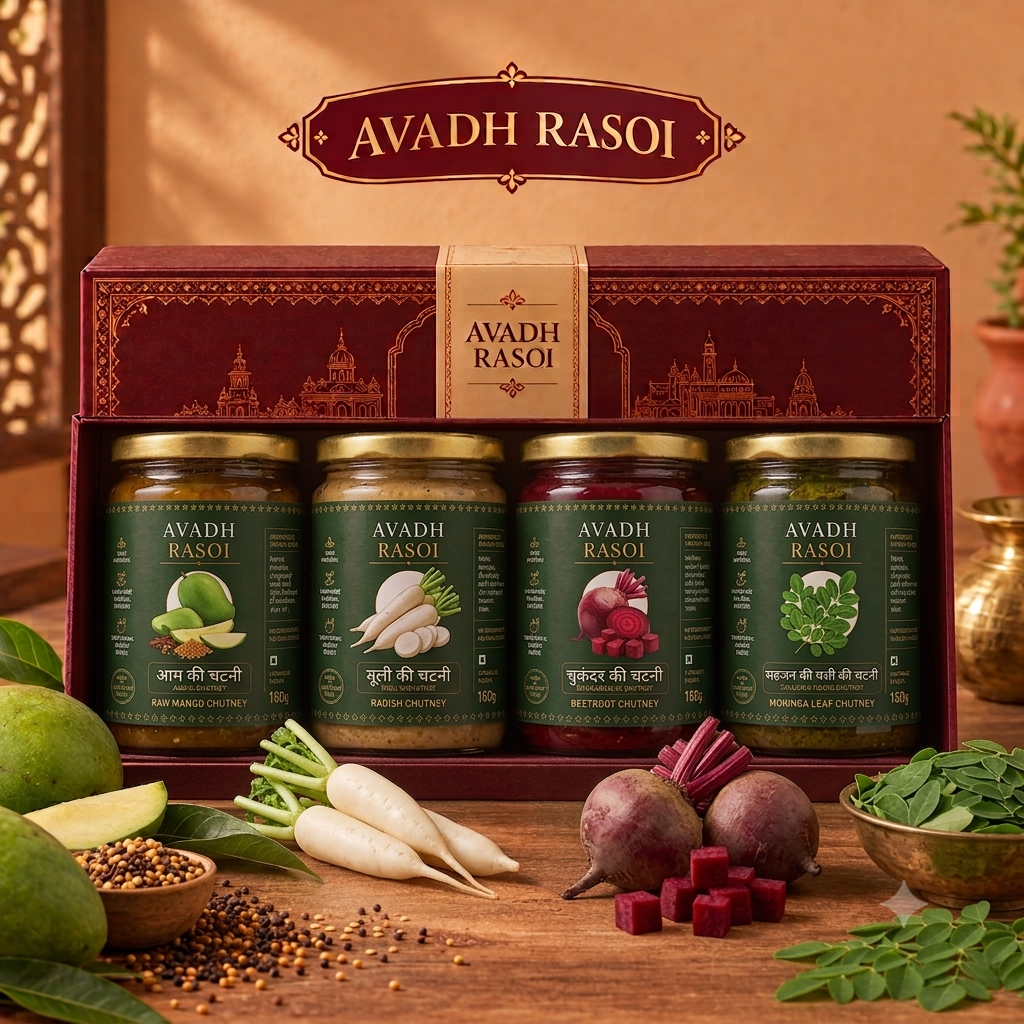अवधी चटनी बॉक्स (Avadhi Chutney Box)